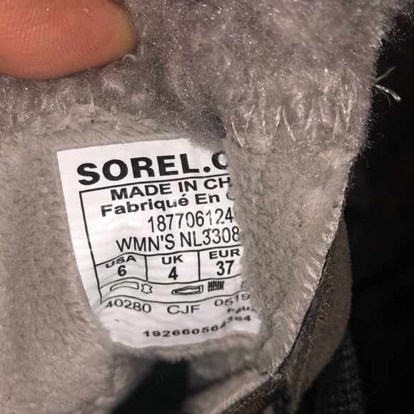 NWOB Sorel Emelie Lace Up Waterproof Boots - Picture 9 of 9